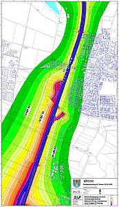 Bestand mit L&auml;rmschutz nach Steger & Pliening